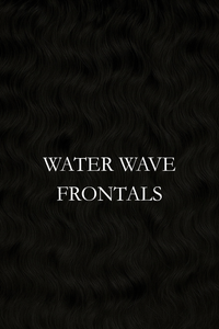 WATER WAVE FRONTALS