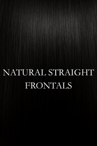 Natural Straight Frontals
